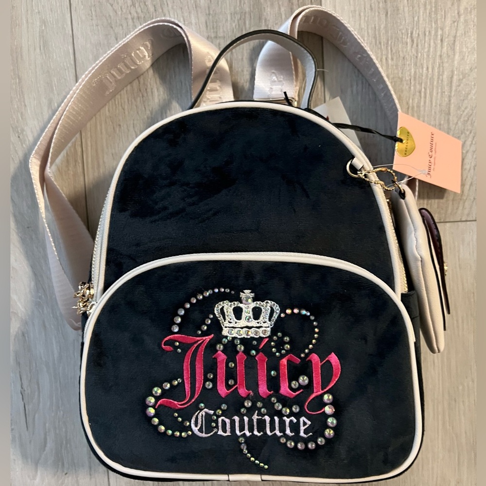 Juicy Couture Dreamy Juicy Medium Backpack Liquorice